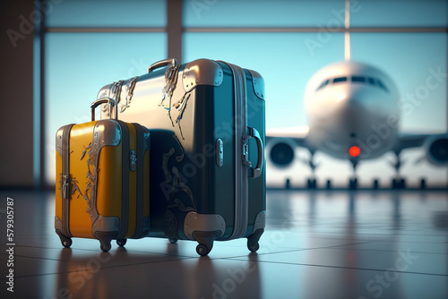 Aerport, luggage, travel
