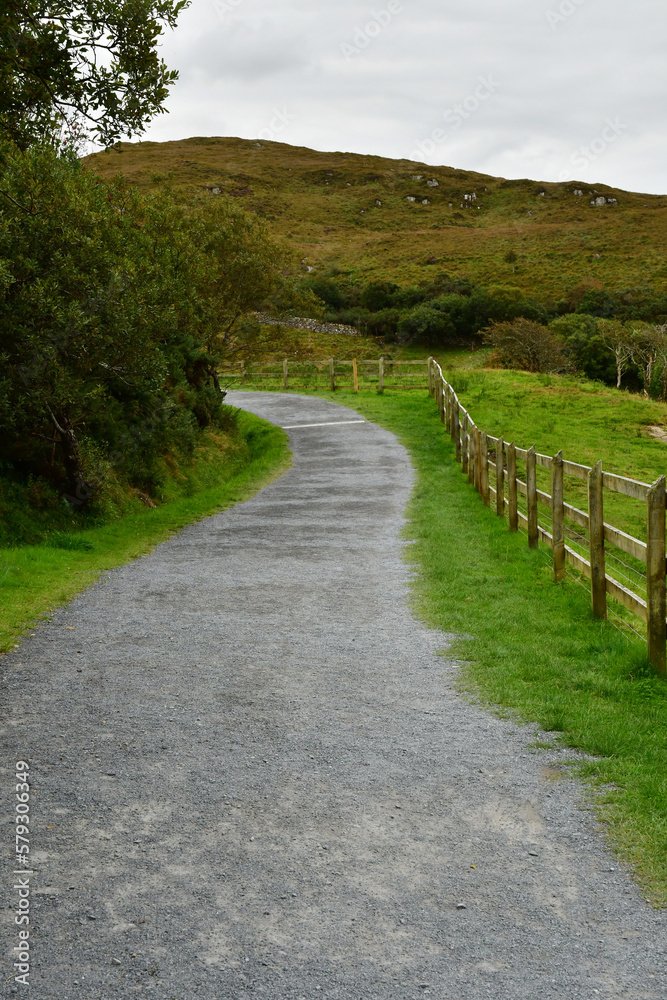 Letterfrack; Ireland - september 13 2022 : Connemara National Park
