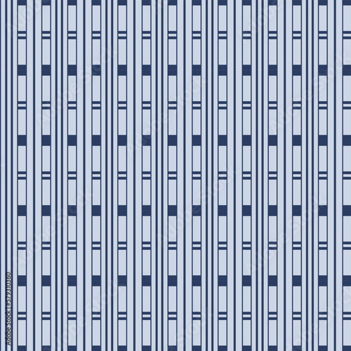 Japanese Geometric Bamboo Stripe Vector Seamless Pattern
