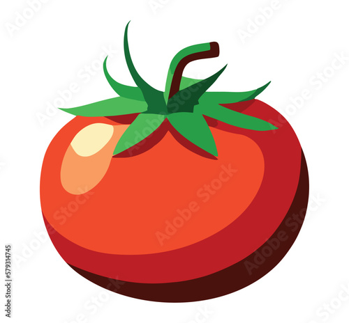 mature healthy tomato red vegetable