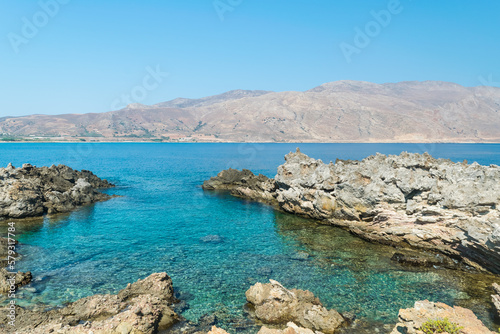View of Kissamos in Crete  Greece