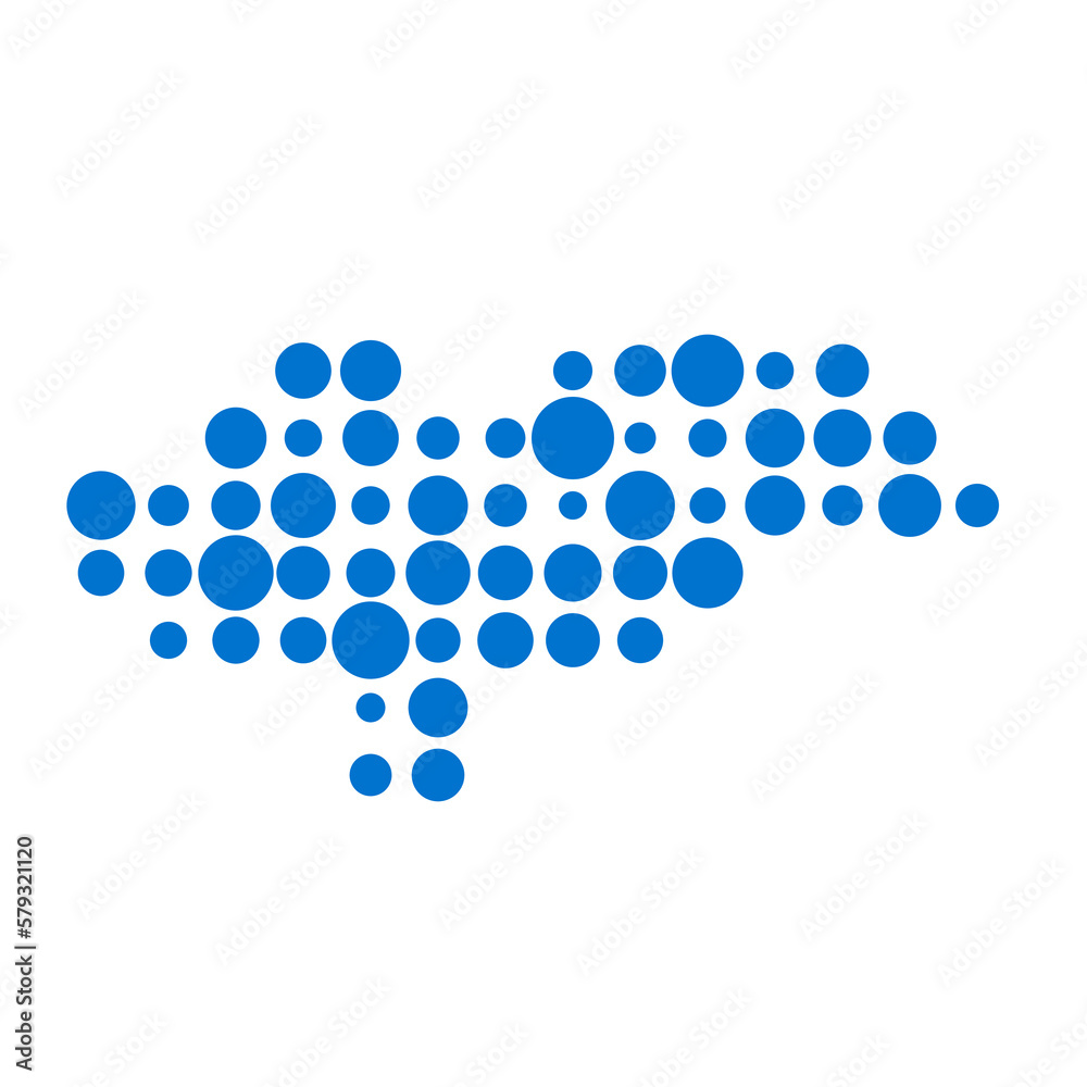 Honduras Silhouette Pixelated pattern map illustration Honduras Silhouette Pixelated pattern map illustration