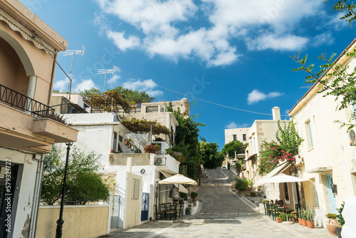 Landscape of Rethymno in Crete, Greece