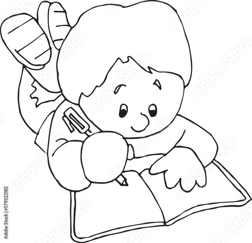 kid reading
