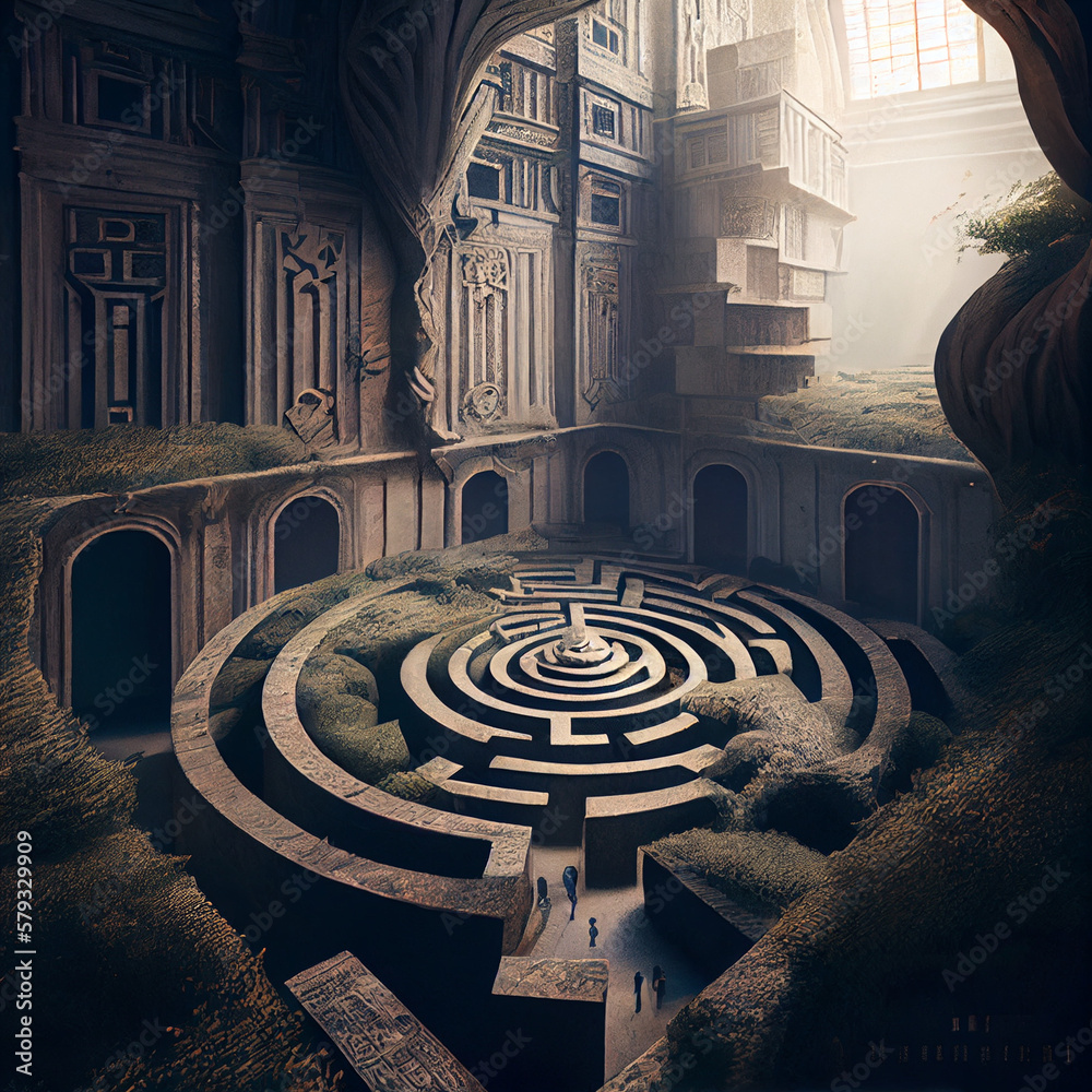 Irrgarten oder Labyrinth ?! Der Weg ist meist das Ziel im Leben zum
