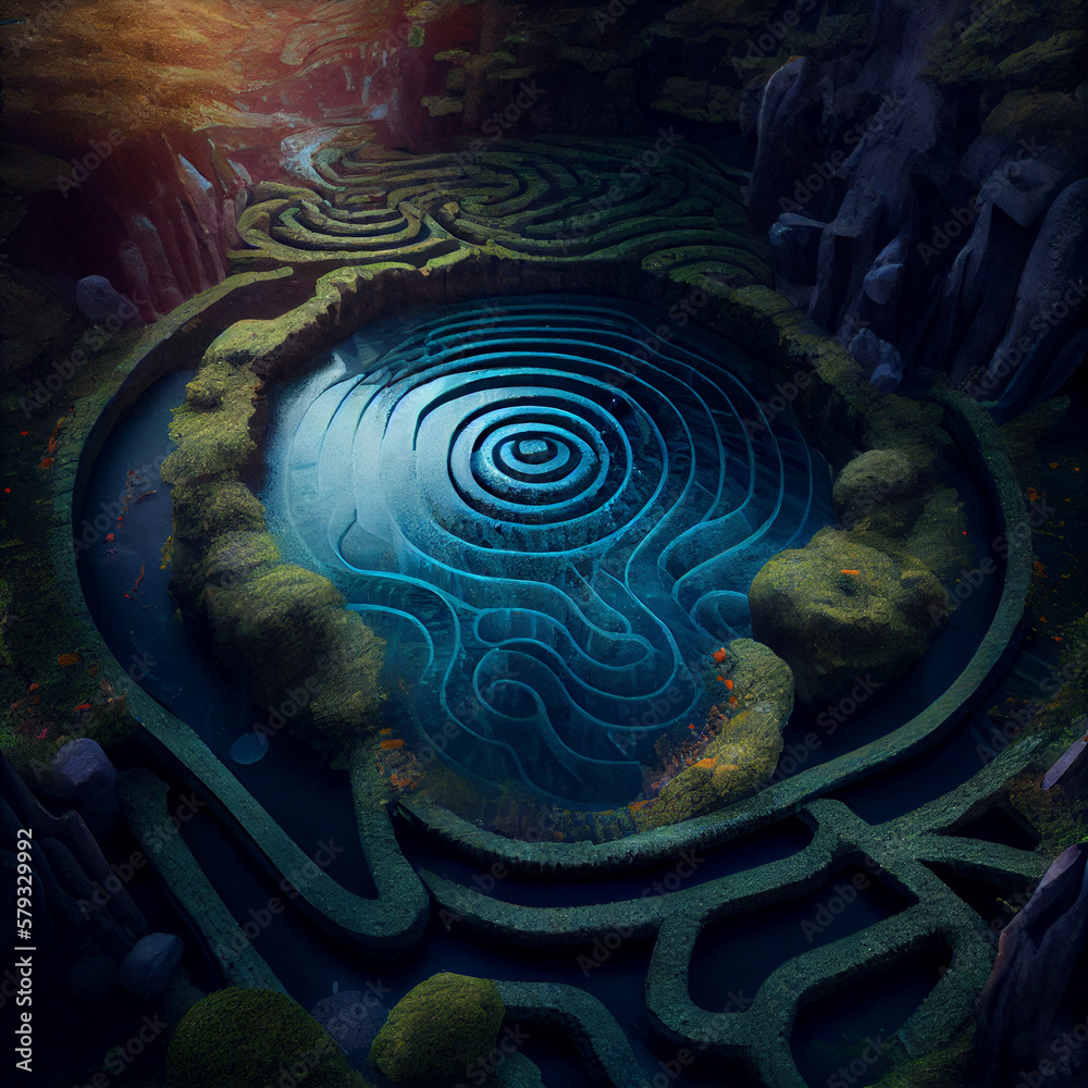 Irrgarten oder Labyrinth ?! Der Weg ist meist das Ziel im Leben zum