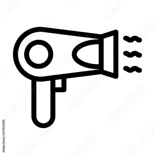 Hair Dryer Icon Design