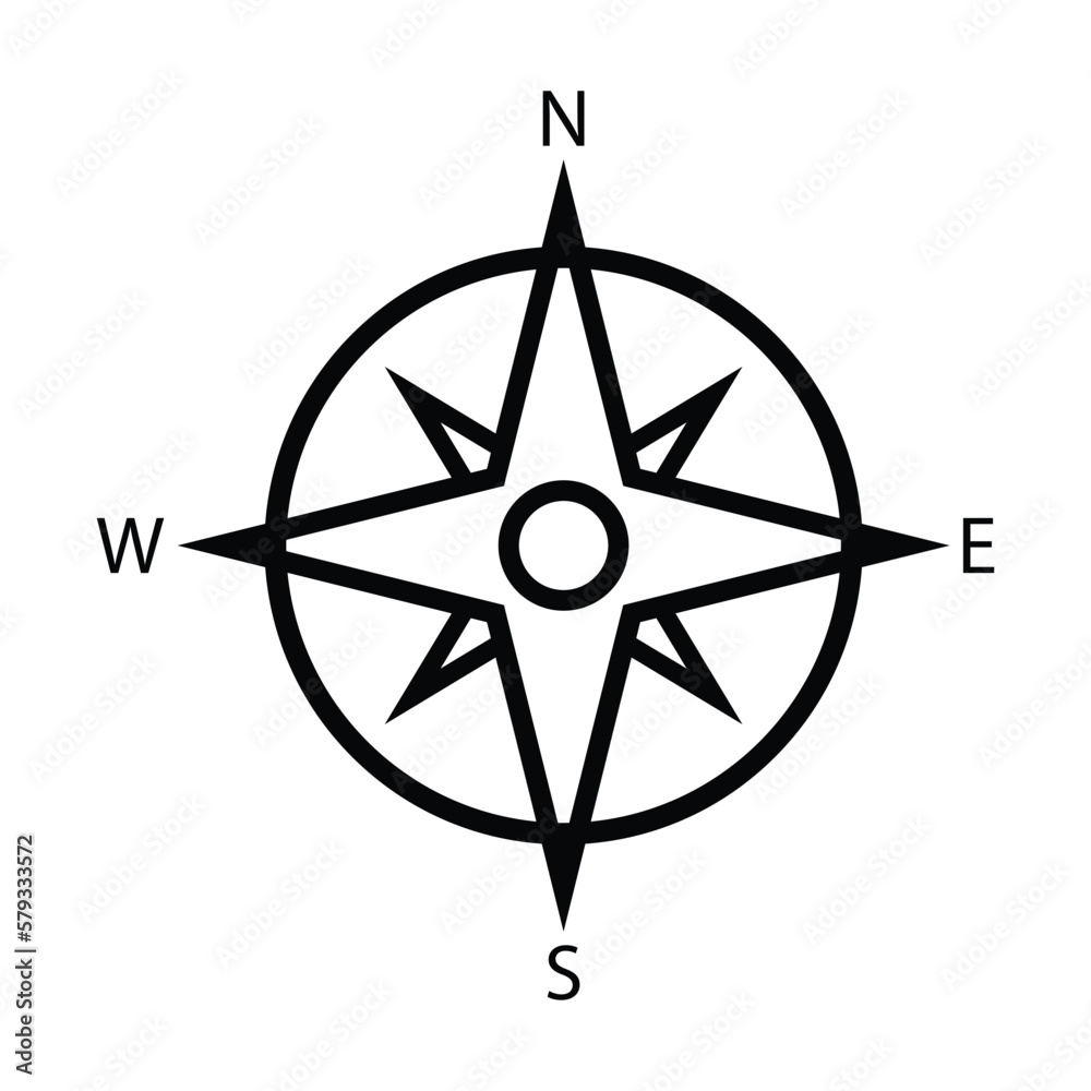 compass icon, travel vector, map illustration compass icon, travel vector, map illustration