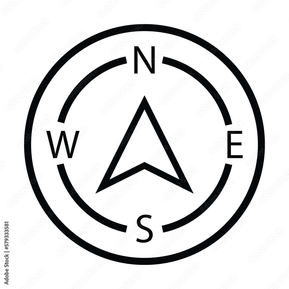 compass icon, travel vector, map illustration compass icon, travel vector, map illustration