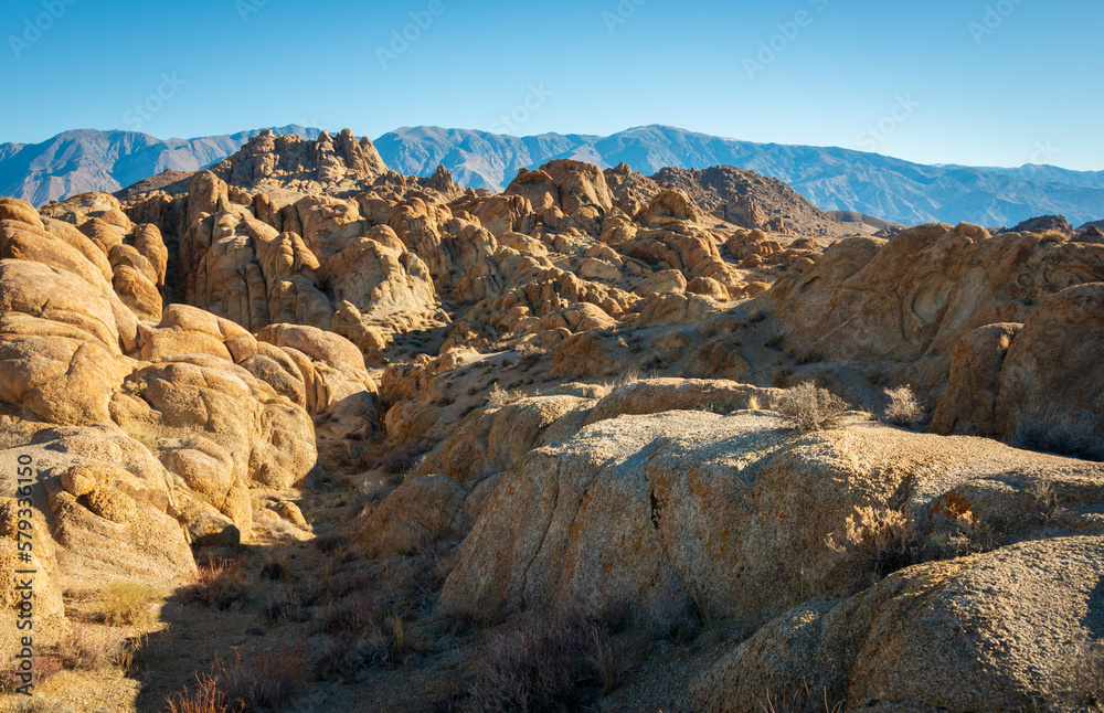 Boulders and Rock Formations at Alabama Hills