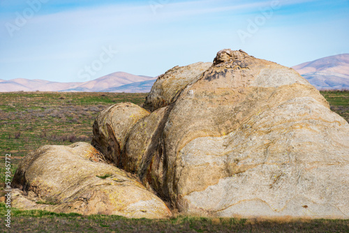 Boulders at Carrizo Plain National Monument © Zack Frank