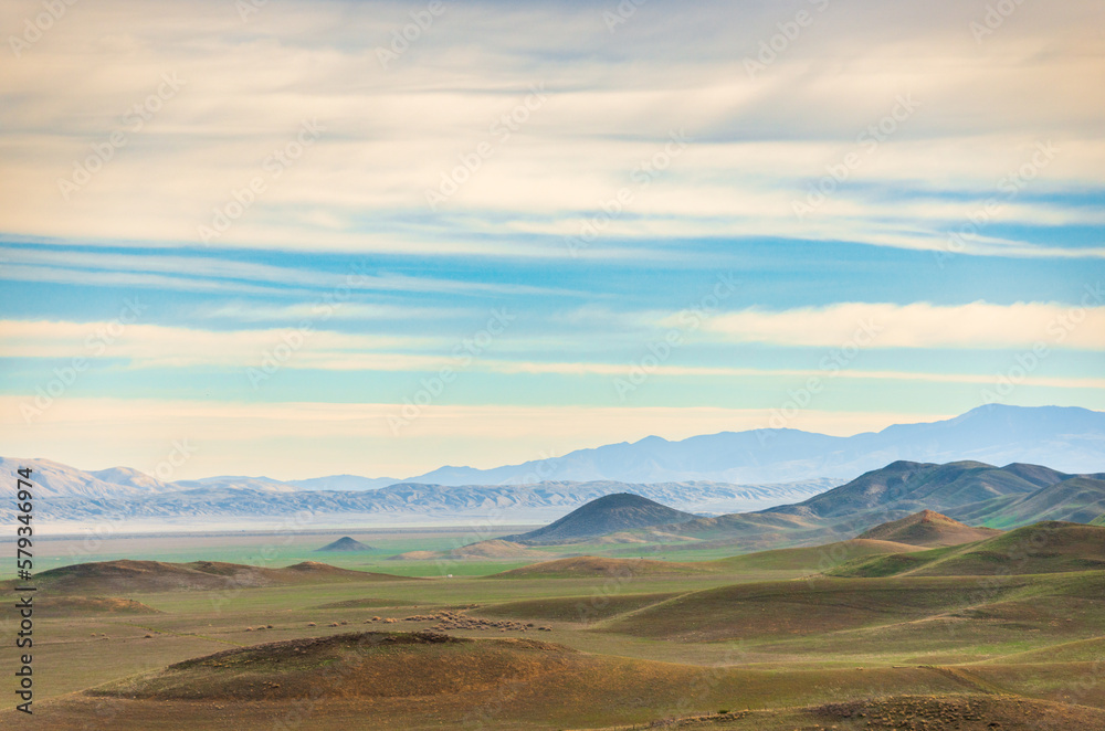 The Rolling Hills of Carrizo Plain National Monument The Rolling Hills of Carrizo Plain National Monument