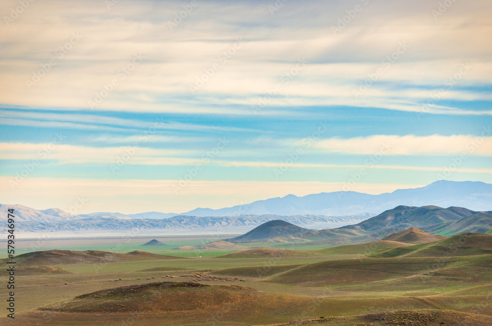 The Rolling Hills of Carrizo Plain National Monument