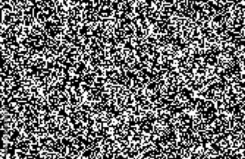 The pixels are scattered. Vector monochrome style. Abstract random squares, background. Monochrome style.Abstract shapes made of squares. 