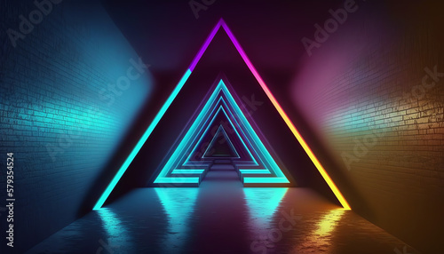 abstract background with lights