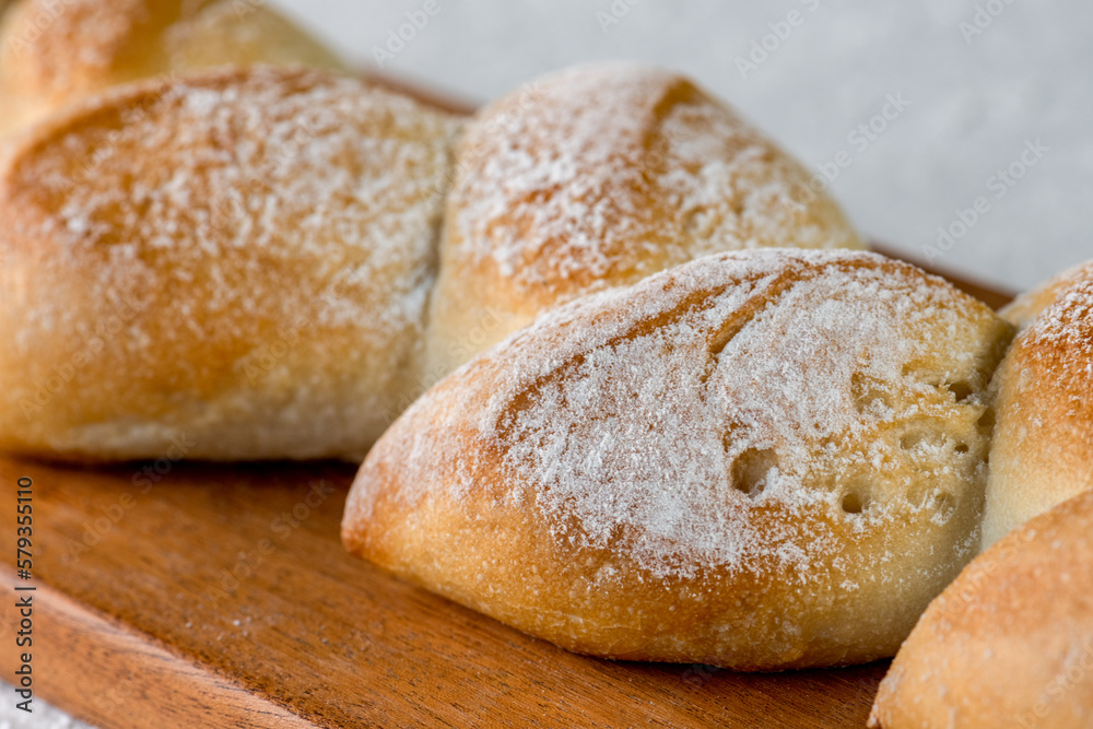 bread 2 kind : have yeast bread like pasties, buns, rye pretzel sourdough croissant tortilla and and no yeast of cereal bakery is leavened on old wooden background.