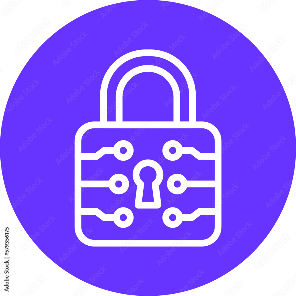 Vector Design Lock Icon Style Vector Design Lock Icon Style