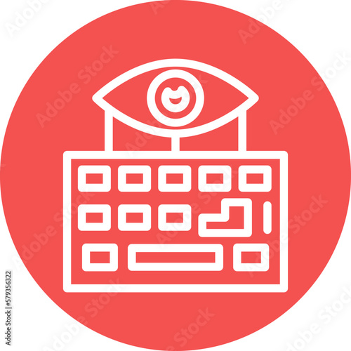 Vector Design Keylogger Icon Style