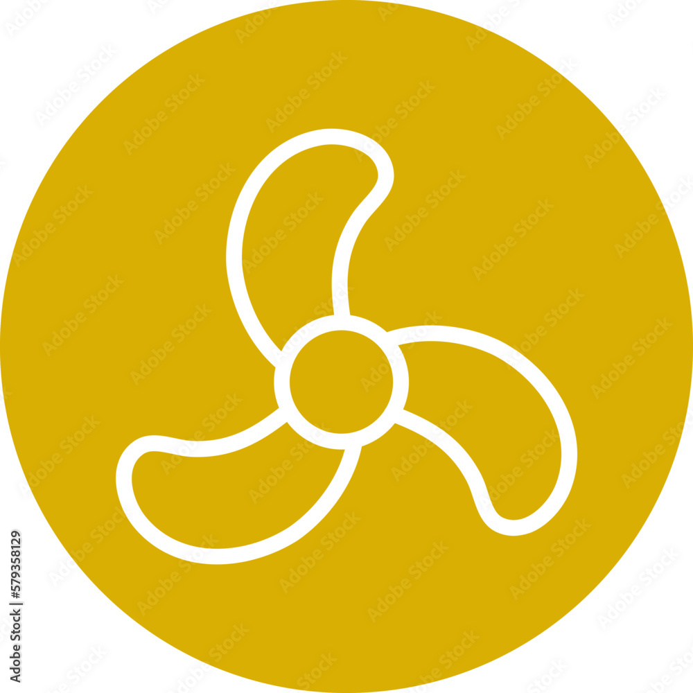Vector Design Propeller Icon Style Vector Design Propeller Icon Style