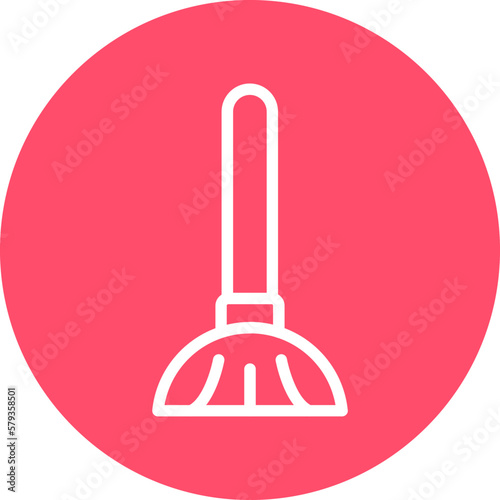 Vector Design Broom Icon Style