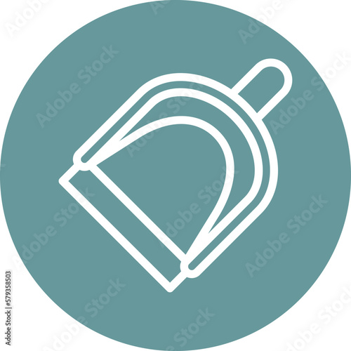 Vector Design Dustpan Icon Style