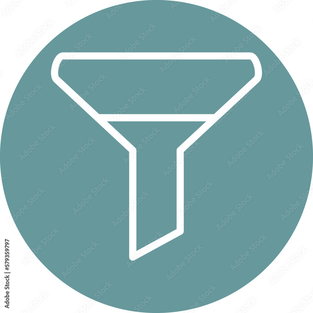 Vector Design Funnel Icon Style