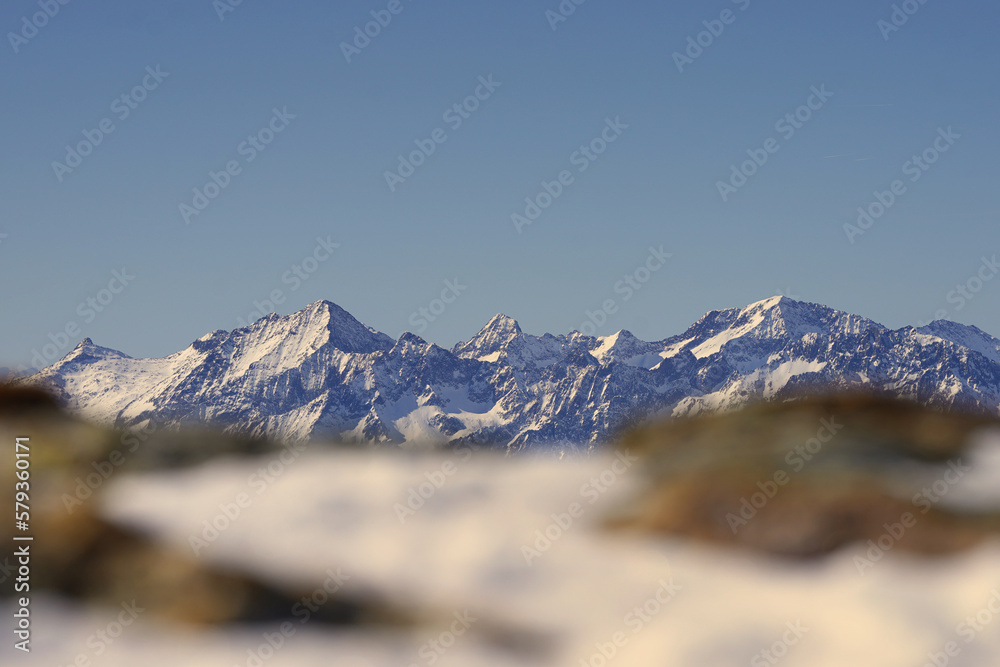 Winterimpressionen vom Mölltaler Gletscher am 5. März 2023, Kärnten, Österreich