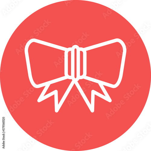 Vector Design Bow Tie Icon Style
