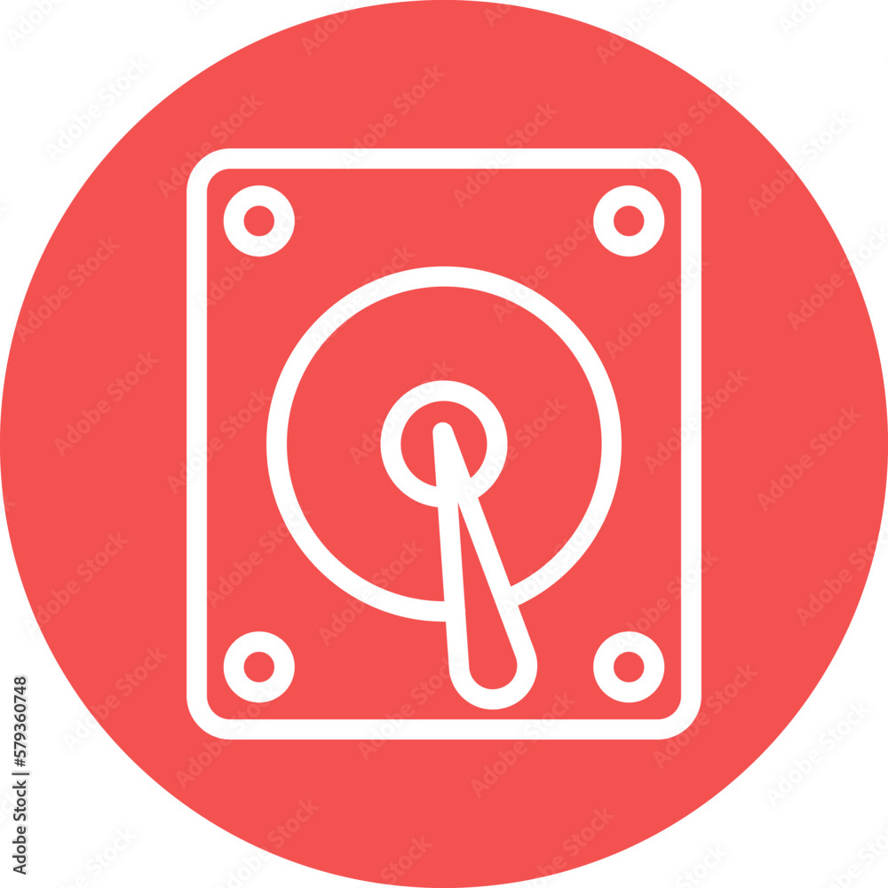 Vector Design Hard Disk Icon Style Vector Design Hard Disk Icon Style