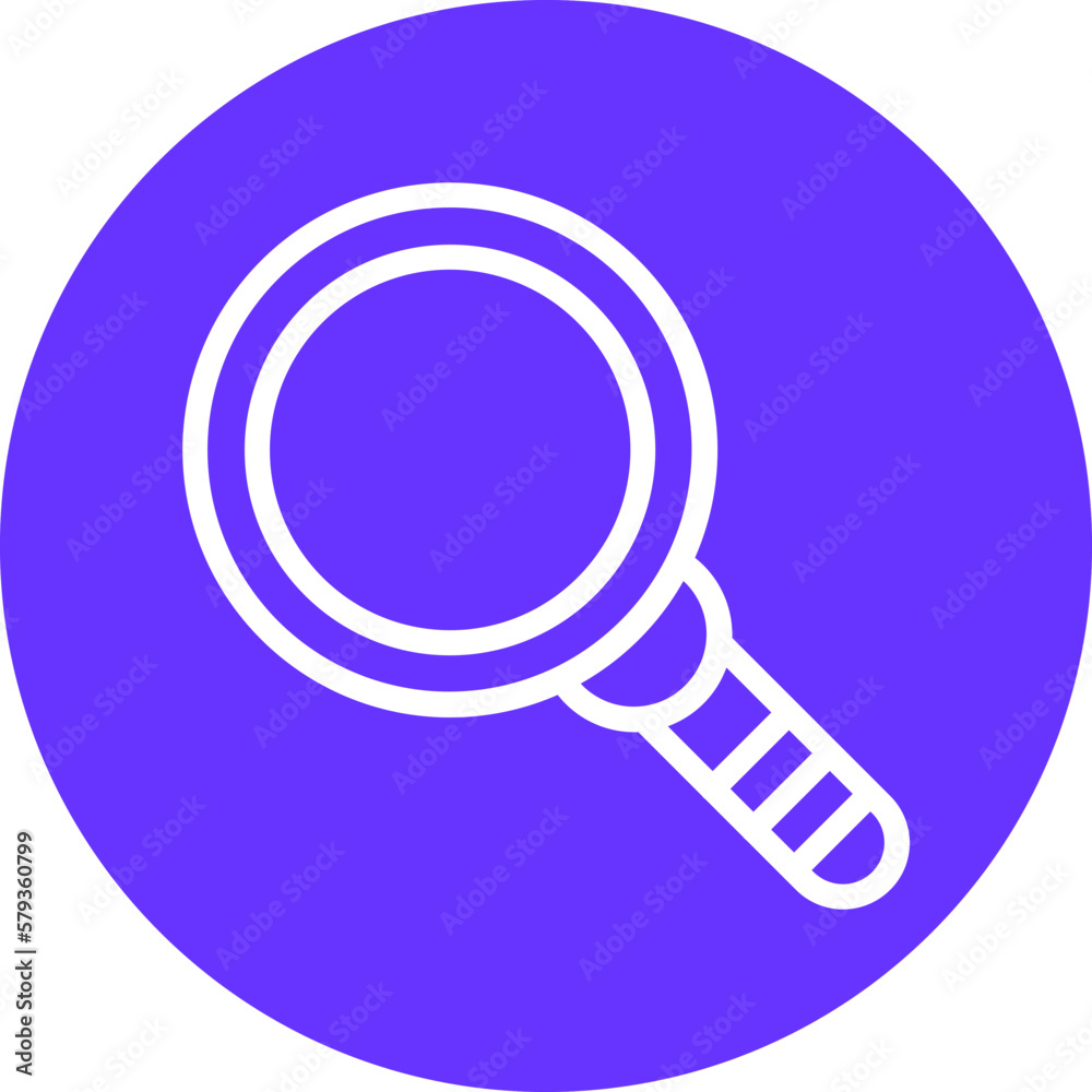 Vector Design Magnifying Glass Icon Style Vector Design Magnifying Glass Icon Style