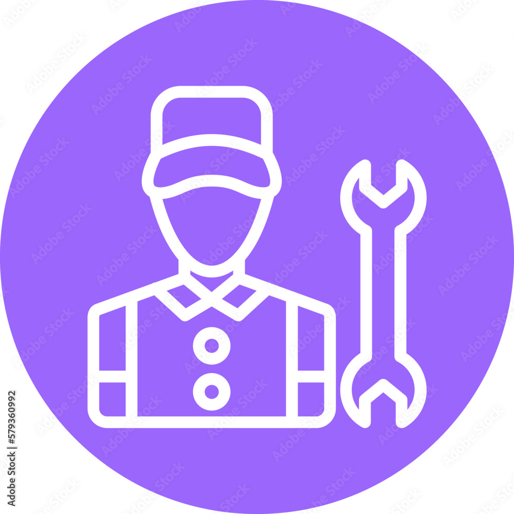 Vector Design Mechanic Icon Style Vector Design Mechanic Icon Style
