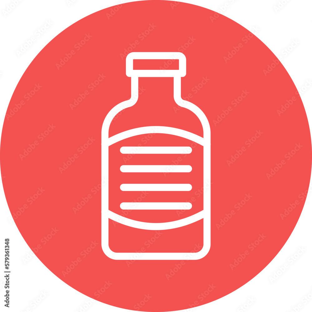 Vector Design Syrup Icon Style