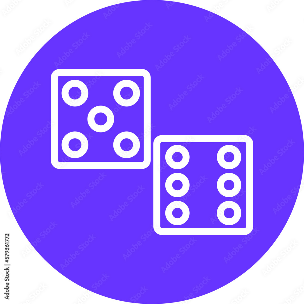 Vector Design Dices Icon Style Vector Design Dices Icon Style
