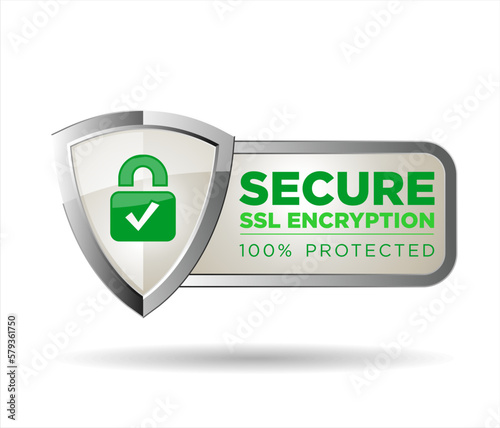 Silver illustration of a coat of arms symbol for CYBER security and protection
