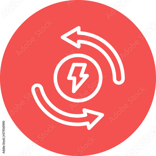 Vector Design Energy Icon Style