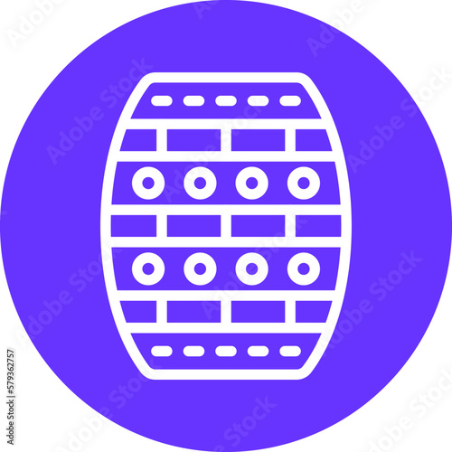 Vector Design Barrel Icon Style