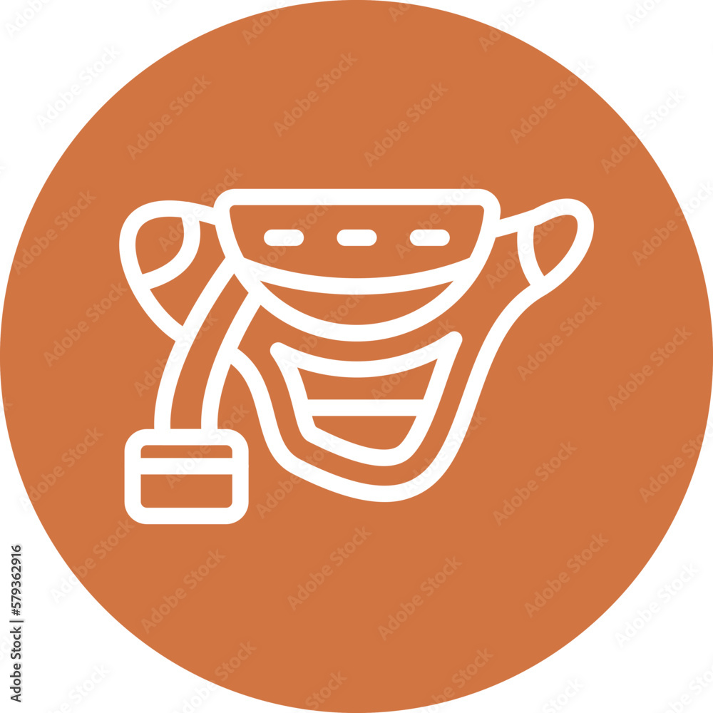 Vector Design Saddle Icon Style Vector Design Saddle Icon Style