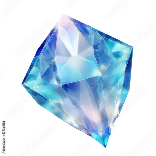 Magic crystal for games story,games decoration background. digital painting style. Anime art style. Illustration painting. Generative AI.