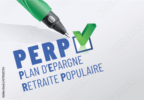 PERP - plan d'épargne retraite populaire
