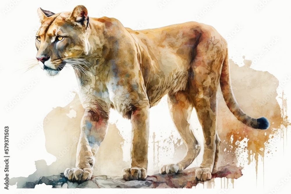 Obraz premium lion and lioness