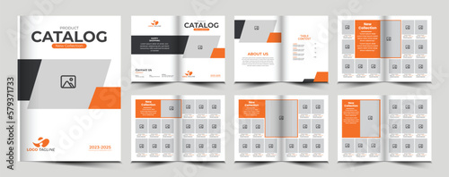 Product catalog or catalogue template design photo