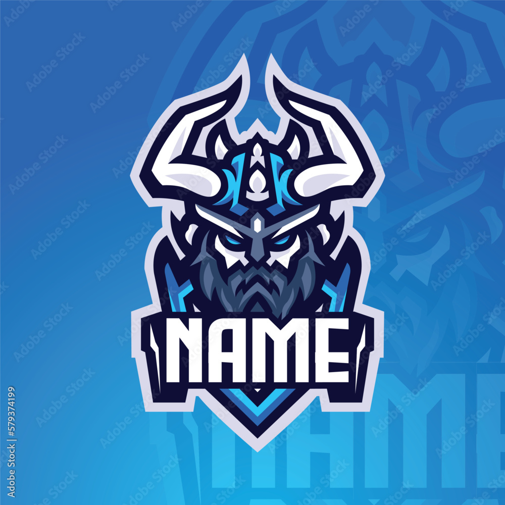 Vector Premium Professional Mascot Gaming Logo Design Template