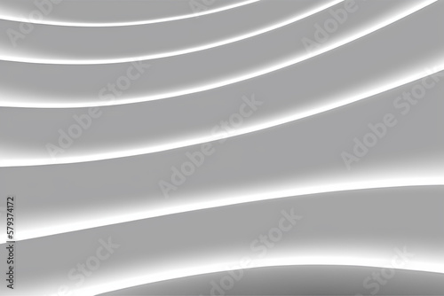 Abstract white wave background white graphic line wallpaper Paper style smooth background elegant composition