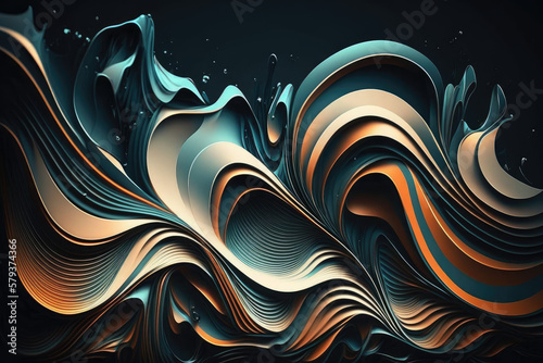 abstract fractal background