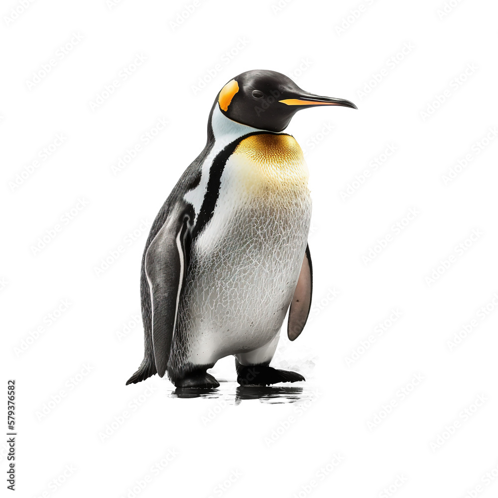 Fototapeta premium penguin snow