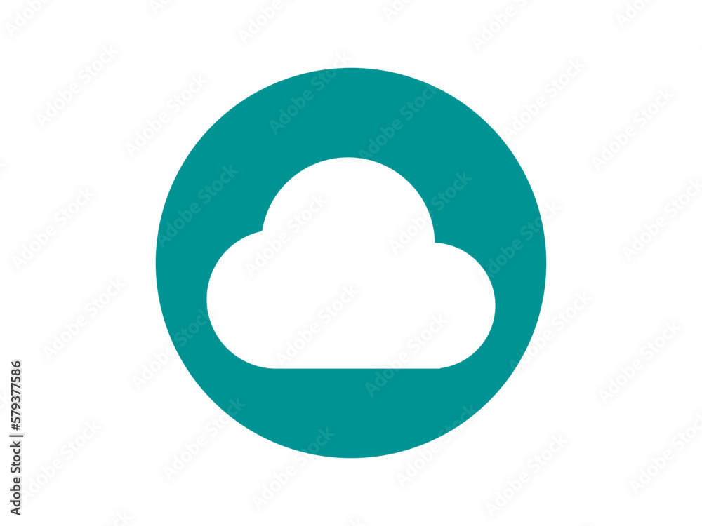 Cloud computing logo design vector Cloud computing logo design vector