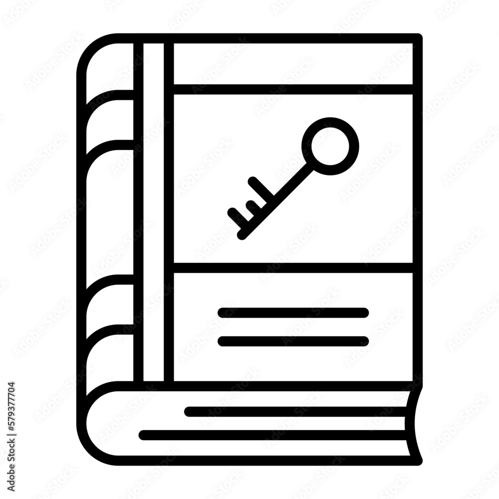 Success book icon design in trendy style, easy to use vector Success book icon design in trendy style, easy to use vector