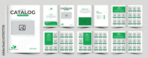 Product catalog or catalogue template design