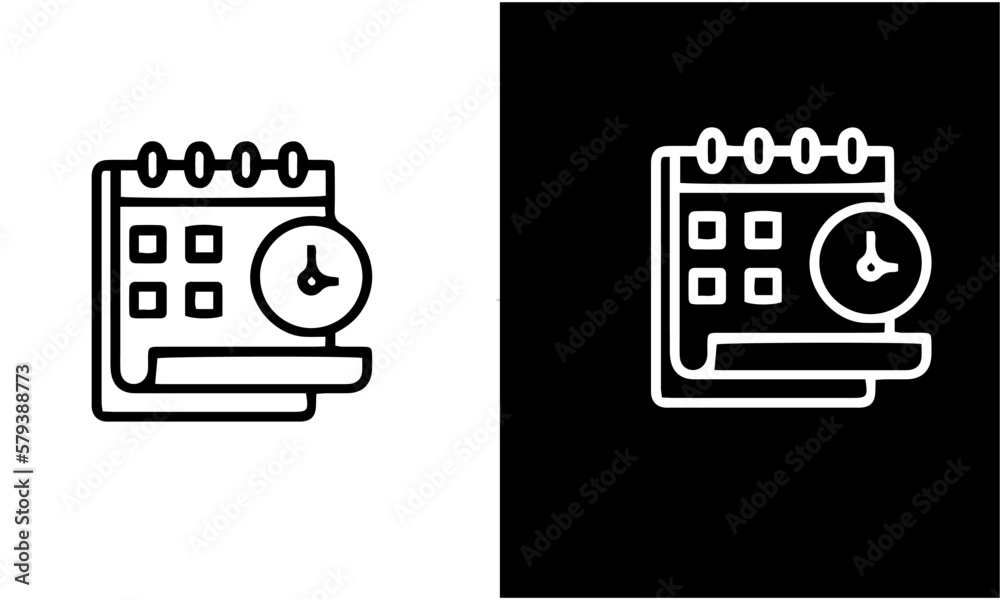calendar icon vector design Stock Vector | Adobe Stock