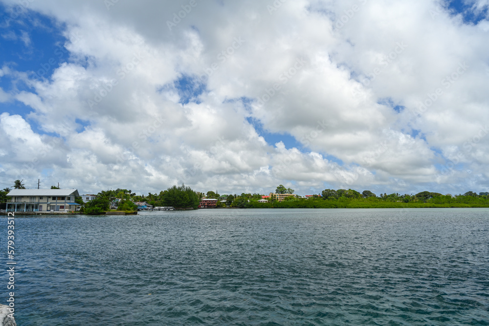 Fototapeta premium Long Beach National Park in Koror, Palau.